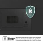Hisense BIM320G52MG - Microondas integrable, 20L, Fondo 35cm, Autolimpieza Hidrolítica, Programas Automáticos, Cocción Multietapa, Descongelado por Tiempo y Peso, Cristal Negro Mate - Image 10