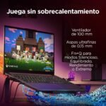 Lenovo LOQ Essential Gen 10 - Ordenador Portátil Gaming IA 15.6" FHD (AMD Ryzen 7 7735HS, NVIDIA GeForce RTX 4050, 16GB RAM, 512GB SSD, 144Hz, Wi-Fi 6, Sin Sistema Operativo) QWERTY Español - Gris - Image 10