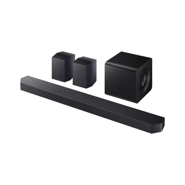 Samsung Barra de Sonido HW-Q930F/ZF 2025 - Dolby Atmos inalámbrico, Q-Symphony, 9.1.4 Canales, SpaceFit Sound Pro y Compatible con asistentes de Voz