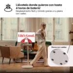 LG 27LX6TDGA - Smart Monitor StanbyMe 2, 27" QHD táctil, Smart TV Portátil, 2025, webOS 24 con IA, Dolby Vision y Dolby Atmos, 4h Batería, Peana con Ruedas, Portal Gaming, Beige - Image 5