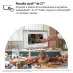 LG 27ART10AKPL - Smart Monitor, StanbyMe, Portátil (Monitor/Smart TV), 27″, 1920×1080, FHD, LED (16:9), webOS6.0, Brillo Ajustable, Mando Incluido, Beige - Image 4