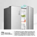 Hisense RS3P558NEIE - Frigorífico Americano Side By Side, 544L, 178.6cm, Interior Renovado, Enfriamiento Rápido, Tecnología Inverter, Alarma de Puerta Abierta, Balconera XXL, Gran Cajón - Image 8