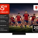 TCL 55C8L 55 Pulgadas SQD-Mini LED 4K HDR10+ Smart TV, 3.000 Nits