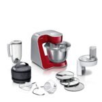 Bosch - Robot de cocina, Serie 4, MUM 5, 1000 W, Rojo, MUM58720
