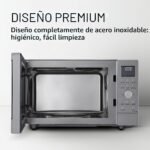 Panasonic NN-CD58RSEPG Horno Microondas Combinado 4en1 de 27 L con Freidora De Aire, Inverter 1000W, Grill 1300W, Convección, Airfryer, 19 Programas Automáticos, selector giratorio, Acero inoxidable - Image 10