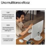 HP All-in-One 22-dg0014ns - Ordenador de 21.5" (Intel N100, 8GB RAM, 256GB SSD, Intel UHD Graphics, Windows) - White - Teclado QWERTY Español - Image 3
