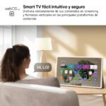 LG 27LX6TDGA - Smart Monitor StanbyMe 2, 27" QHD táctil, Smart TV Portátil, 2025, webOS 24 con IA, Dolby Vision y Dolby Atmos, 4h Batería, Peana con Ruedas, Portal Gaming, Beige - Image 7