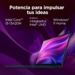 Lenovo IdeaPad Slim 3 Gen 10 – Ordenador Portátil 15.3" WUXGA (Intel Core i5-13420H, 16 GB RAM, 512 GB SSD, Wi-Fi 6, USB-C, Windows 11 Home) Teclado QWERTY Español - Azul Cósmico - Image 6