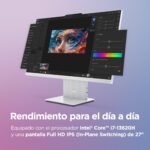 Lenovo IdeaCentre AIO i Gen 9 - Ordenador de Sobremesa 27" FHD (Intel Core i7-13620H, 16 GB RAM, 1 TB SSD, Intel UHD Graphics, Wi-Fi 6, Win11 Home) Incluye Teclado QWERTY Español y Ratón - Gris Nube - Image 5