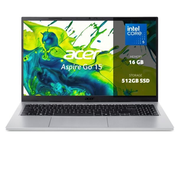 Acer Aspire Go 15, Portátil 15.6" FullHD, Core i5, 16GB RAM, 512GB SSD