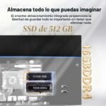SUKOTOP 23,8 Pulgadas Ordenador Todo-en-Uno Pantalla táctil Procesador de núcleo Core i7 4 con pc Todo en uno 16GB de Ram 512GB SSD WiFi 6 y Bluetooth 5.3 para Oficina y educación - Image 2