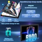 Whitedeer Tablet 10 Pulgadas Android Tablet 8GB RAM + 64GB ROM (hasta 1TB TF), Pantalla IPS HD 1280x800, Cámara Dual 8MP + 5MP, Batería 5000mAh, WiFi 6+BT5.4, GMS Widevine L1, Face ID - Image 5