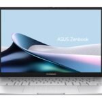 ASUS Zenbook 14 OLED UX3405CA-QD1481W - Ordenador Portátil 14" WUXGA (Intel Core Ultra 7 255H, 16GB RAM, 512GB SSD, ARC 140T, Windows 11 Home) Niebla Plateada - Teclado QWERTY español