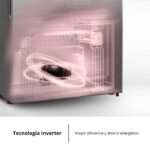 Corbero - Frigorífico Americano | CFSBSH735XWD | 439L | 177x91x59 | No Frost | Motor Inverter Silencioso | Dispensador de Agua y Twist Ice Maker | Inox - Image 4