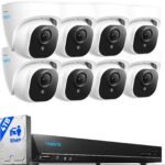 Reolink 16CH 4K PoE Kit Camaras de Vigilancia, Visión Nocturna, RLK16-800D8