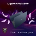 Lenovo IdeaPad Slim 3 Gen 10 – Ordenador Portátil 15.3" WUXGA (Intel Core i5-13420H, 16 GB RAM, 512 GB SSD, Wi-Fi 6, USB-C, Windows 11 Home) Teclado QWERTY Español - Azul Cósmico - Image 10
