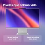 Lenovo IdeaCentre AIO i Gen 9 - Ordenador de Sobremesa 27" FHD (Intel Core i7-13620H, 16 GB RAM, 1 TB SSD, Intel UHD Graphics, Wi-Fi 6, Win11 Home) Incluye Teclado QWERTY Español y Ratón - Gris Nube - Image 10