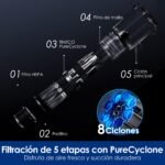 Tineco Floor One Switch S7 Stretch Aspiradora Seco y Húmedo, Autolimpieza - Image 11