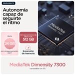 Moto g86 5G 24GB (8GB+16GB RAM Boost)/256GB Chrysanthemum, Pantalla ultrabrillante Super HD (1220p) de 6,67” + Dolby Atmos®, cámara Sony LYTIA™ 600 de 50 MP, 5100 mAh y Carga TurboPower™ de 30W - Image 7
