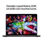 Apple MacBook Pro Portátil de 14,2" con M5,CPU de 10 núcleos y GPU de 10 núcleos: Creado para Apple Intelligence, Pantalla Liquid Retina XDR y 16 GB de Memoria unificada, 1TB; Negro Espacial - Image 4