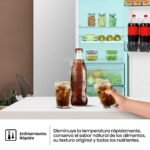 Hisense RS3P558NEIE - Frigorífico Americano Side By Side, 544L, 178.6cm, Interior Renovado, Enfriamiento Rápido, Tecnología Inverter, Alarma de Puerta Abierta, Balconera XXL, Gran Cajón - Image 6
