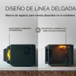 Panasonic NN-CD58RSEPG Horno Microondas Combinado 4en1 de 27 L con Freidora De Aire, Inverter 1000W, Grill 1300W, Convección, Airfryer, 19 Programas Automáticos, selector giratorio, Acero inoxidable - Image 11