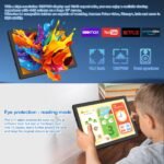 Whitedeer Tablet 10 Pulgadas Android Tablet 8GB RAM + 64GB ROM (hasta 1TB TF), Pantalla IPS HD 1280x800, Cámara Dual 8MP + 5MP, Batería 5000mAh, WiFi 6+BT5.4, GMS Widevine L1, Face ID - Image 6