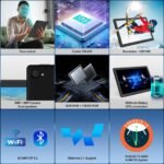Whitedeer Tablet 10 Pulgadas Android Tablet 8GB RAM + 64GB ROM (hasta 1TB TF), Pantalla IPS HD 1280x800, Cámara Dual 8MP + 5MP, Batería 5000mAh, WiFi 6+BT5.4, GMS Widevine L1, Face ID - Image 2