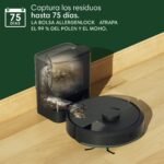 iRobot Roomba 105 Combo y Base AutoEmpty con autovaciado de 75 días, Aspirador y friegasuelos, Clearview LiDAR, 7000Pa,120 mins, SmartScrub, Evita obstáculos,Recarga y reanuda,App, 3 Modos Limpieza_N - Image 4