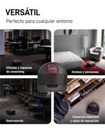 Nexaro – Robot Aspirador NR 1500 para Limpieza de Suelos – Vacuum Cleaner con Licencia HUB 36 Meses, Certificado TÜV y Filtro HEPA – para 400m² y 250 min de autonomía – Ideal para Uso Comercial - Image 5
