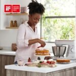 Kenwood Titanium Chef Baker KVC65.001WH - Robot de cocina con báscula integrada (1200 W, incluye 3 utensilios de pastelería, espátula y protector contra salpicaduras), color blanco - Image 10