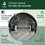 iRobot Roomba 105 Combo y Base AutoEmpty con autovaciado de 75 días, Aspirador y friegasuelos, Clearview LiDAR, 7000Pa,120 mins, SmartScrub, Evita obstáculos,Recarga y reanuda,App, 3 Modos Limpieza_N - Image 5