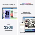 Apple MacBook Air de 15,3 Pulgadas con Chip M5: Pantalla Liquid Retina, CPU de 10 núcleos, GPU de 10 núcleos, 16 GB de Memoria unificada, 512GB de SSD, Wi-Fi 7,Teclado portugués; Azul Cielo - Image 5