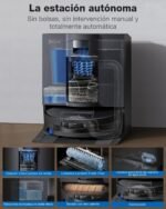ECOVACS X12 OMNICYCLONE Care Kit Robot Aspirador y fregasuelos,22000 Pa - Image 6