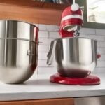 KitchenAid Batidora Amasadora Heavy Duty 6.6L, Engranajes Todo Metal, 11 Velocidades, Arranque Suave, Corte por Sobrecalentamiento, Bol 3 Puntos, Rojo Empire - Image 5