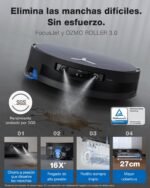 ECOVACS X12 OMNICYCLONE Care Kit Robot Aspirador y fregasuelos,22000 Pa - Image 2