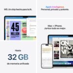 Apple MacBook Air de 13,6 Pulgadas con Chip M5: Pantalla Liquid Retina, CPU de 10 núcleos, GPU de 8 núcleos, 16 GB de Memoria unificada, 512 GB de SSD, Wi-Fi 7,Teclado español; Medianoche - Image 5