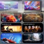 Hisense 55E7S - Hi-QLED Smart TV 55 Pulgadas, Hi-QLED Color, Dolby Vision.Atmos, Escalador IA 4K, Smooth Motion IA, Modo Juego Plus, Dolby Vision IQ, HDR10+Adaptive - Image 3