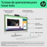 HP All-in-One 24-cr0117ns - Ordenador de sobremesa 23,8" Full HD con cámara, Teclado y ratón inalámbricos (Intel Core i5-1335U, 16GB RAM, 512GB SSD, Windows 11 Home) Blanco - Image 3