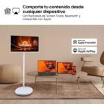 LG 27LX6TDGA - Smart Monitor StanbyMe 2, 27" QHD táctil, Smart TV Portátil, 2025, webOS 24 con IA, Dolby Vision y Dolby Atmos, 4h Batería, Peana con Ruedas, Portal Gaming, Beige - Image 13