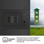 Hisense BIM320G52MG - Microondas integrable, 20L, Fondo 35cm, Autolimpieza Hidrolítica, Programas Automáticos, Cocción Multietapa, Descongelado por Tiempo y Peso, Cristal Negro Mate - Image 9