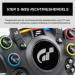 Fanatec CSL Elite Volante de Carreras, Base y Pedales Licencia Oficial Gran Turismo DD Pro Playstation – Volante Polyphony Digital, FluxBarrier Direct Drive, Juego de dos Pedales para PC, PS5, PS4 - Image 6