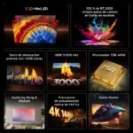 TCL 55C8L 55 Pulgadas SQD-Mini LED 4K HDR10+ Smart TV, 3.000 Nits - Image 4