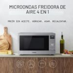 Panasonic NN-CD58RSEPG Horno Microondas Combinado 4en1 de 27 L con Freidora De Aire, Inverter 1000W, Grill 1300W, Convección, Airfryer, 19 Programas Automáticos, selector giratorio, Acero inoxidable - Image 13
