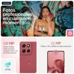 Moto g86 5G 24GB (8GB+16GB RAM Boost)/256GB Chrysanthemum, Pantalla ultrabrillante Super HD (1220p) de 6,67” + Dolby Atmos®, cámara Sony LYTIA™ 600 de 50 MP, 5100 mAh y Carga TurboPower™ de 30W - Image 5