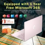 HP Stream 14" HD Laptop, Intel Processor N150, 16GB RAM, 288GB Storage(128GB UFS+160GB Docking Station Set), Intel Graphics, Webcam, Wi-Fi 6, 1 Year Office 365, Copilot, Fast Charge, Win 11, Pink - Image 5